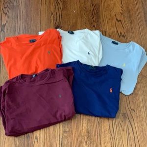Bundled Ralph Lauren Men’s Polo T-Shirts
